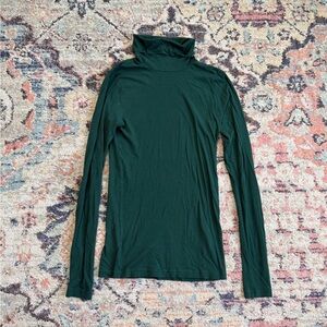 Green J. Crew Turtleneck